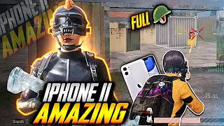 IPHONE 11 EXPERIENCE IN PUBG TDM TEST📱🤯🔥⁉️|BEST SENSETIVIY AND CONTROL🔥|TDM PUBG TEST