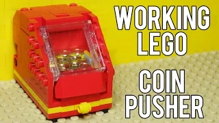 How To Build A Working Lego Coin Pusher Machine