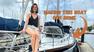 Finding HIDDEN TREASURE in Our NEW BOAT (and a few problems too) EP. 84