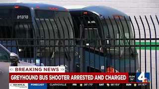 Man arrested for Greyhound bus shooting