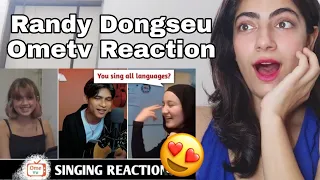 Randy Dongseu #Ometv singing reactions | Indian Reaction