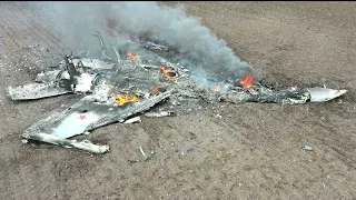 Радіоперехоплення на тему збитого Су-35 у районі Ізюма. 03.04.2022