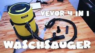 Vevor 4in1 Waschsauger - Teppichreiniger - Nass-/Trockensauger