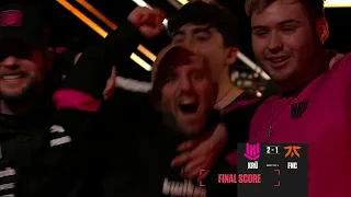 KRU ESPORTS VS FNATIC LAST ROUND | KRU CELEBRATION AFTER WON AGAINST FNATIC