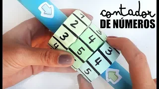 ✂ DIY: CONTADOR DE NÚMEROS del 1 al 999