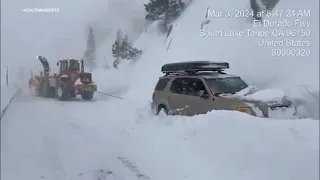 Blizzard conditions bring 'snowmageddon' to NorCal's Tahoe area