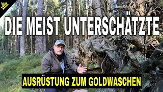 Die MEIST UNTERSCHÄTZTE AUSRÜSTUNG zum Goldwaschen//Tipps für Anfänger