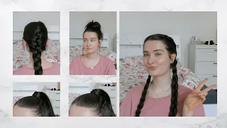 Easy Hairstyles For School/Work