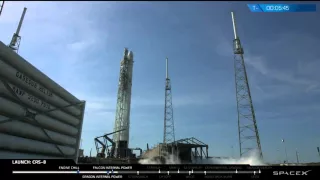 SpaceX Falcon 9 / Dragon CRS-8 Technical Webcast