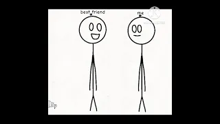 FRIEND VS BEST FRIEND || when you stumble (Animation meme) #shorts
