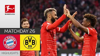 Tuchel Starts With Strong Win | Bayern München - Borussia Dortmund | Highlights | MD 26 – BuLi 22/23