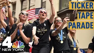 World Cup Parade 2019: See The USWNT Head into NYC's Canyon of Heroes | NBC New York