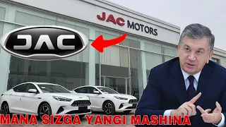 FARG'ONAGA YANGI OCHILGAN JAC MOTORS NARXLARI URRE BIZ KUTGAN KUN KELDI