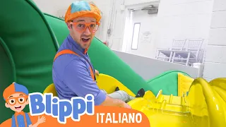 Scopri le emozioni con il parco giochi al coperto | Blippi in Italiano | Video educativi per bambini