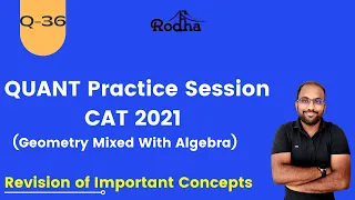 Quant Questions Practice of Advance Level - 36 II CAT PREPARATION 2021