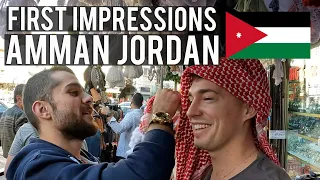 First Impressions of AMMAN JORDAN 🇯🇴أولى الإنطباعات حول عمان الأردن