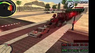 Grand Theft Auto SA BTTF KR Train Mission