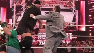 Big Show knocks out Mr. McMahon: Raw, June 11, 2012