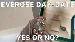Everose Day-Date 40 (Olive Green Dial) - Yes or no?