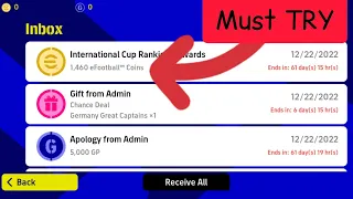 Do This If You Didn't Get International Cup Rewards - Ineligible other Countries & Regions efootball