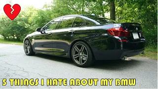5 Things I HATE about my BMW 5 Series -  F10