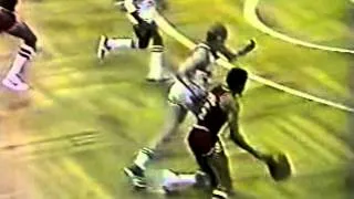 Julius Erving Two Poster Dunks Over McHale And Bird (1982 ECF Game 1)