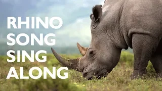 Rhino Song Sing Along - Educational Toddler Video