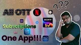 All ott subscription in one app one time subscription get many ott platform. hotstar sony voot zee5.