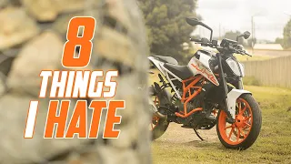 8 things I HATE about my KTM 390 Duke