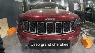 замена сайлентблока верхнего рычага - нижней шаровой опоры... jeep grand cherokee 2016 - 2021