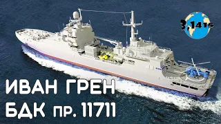 Review of the large landing ships Project 11711 "Ivan Gren". Russian Navy update for 2021