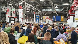 Last Working Hours of Ikea in Moscow / What's Happening in the Store / March, 3 2022