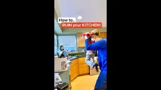 How to RUIN your KITCHEN in 2 minutes..😳