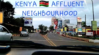 LUXURIOUS AND WEALTHY NEIGHBOURHOODS IN NAIROBI KENYA 🇰🇪 AFRICA||CARREFOUR GROCERY SHOPPING HAUL 🛒