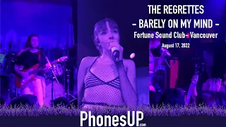 Barely On My Mind - The Regrettes LIVE - Fortune Sound Club, Vancouver - PhonesUP 8/17/22