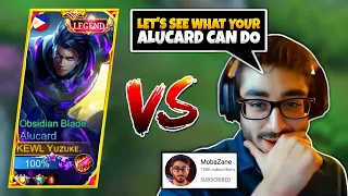 Yuzuke Meets MobaZane! 😱 | He Underestimate My Alucard! 🤮 | Not Until I Showed My Real Skills! 🤭🔥