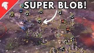 Company of Heroes 3 - SUPER BLOB! - Wehrmacht Gameplay - 4vs4 Multiplayer - No Commentary