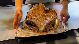 $130 Live Abalone Teppanyaki High End Dining Experience