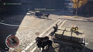 Assassin's creed Syndicate - Flip a pursuing carriage with explanation