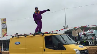 Eddie 'The Eagle' Edwards at CarFest South 2018