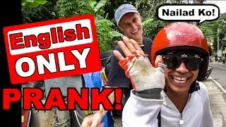 ENGLISH ONLY PRANK in CEBU PHILIPPINES! // Budots Dance