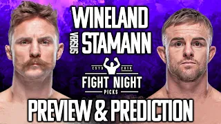 UFC Fight Night: Eddie Wineland vs. Cody Stamann Preview & Prediction