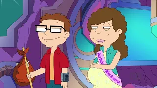 American Dad - Steve Gets Multiverse Lady Version of Snot Pregnant