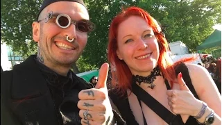 Mark Benecke behind the scenes at the largest gothic festival on earth, the 'Wave Gotik Treffen'