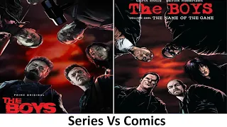 The Boys Series Vs Comics