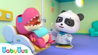 Bayi Panda Super Berubah Menjadi Dokter Gigi | Lagu Anak-anak | Bahasa Indonesia | BabyBus