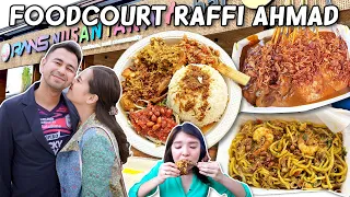 RAFFI AHMAD BUKA FOOD COURT TERBESAR !! KITA MAKAN SEHARIAN DISINI…