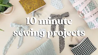 Sewing Projects To Make In Under 10 Minutes | Part 2