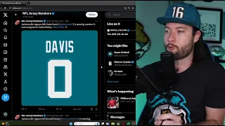 Reacting to Jaguars New Jersey Numbers