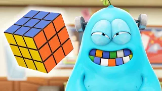 Funny Animated Cartoon | Spookiz Hungry Frankie Eats Rubiks Cube 스푸키즈 | Cartoons for Children